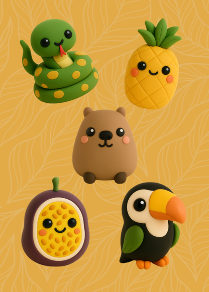 PRE ORDER! - Island Pal Bundle | Soft Air Dry Clay Craft Kit for Creative Projects