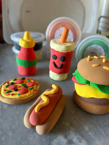 PRE ORDER! - Munchies Bundle | Soft Air Dry Clay Craft Kit for Creative Projects