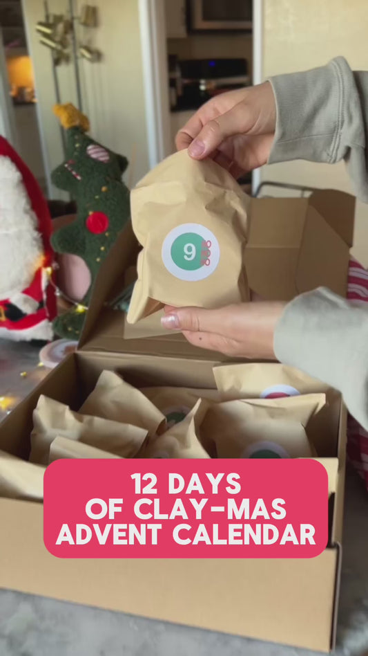 12 Days of Clay-Mas - Advent Calendar